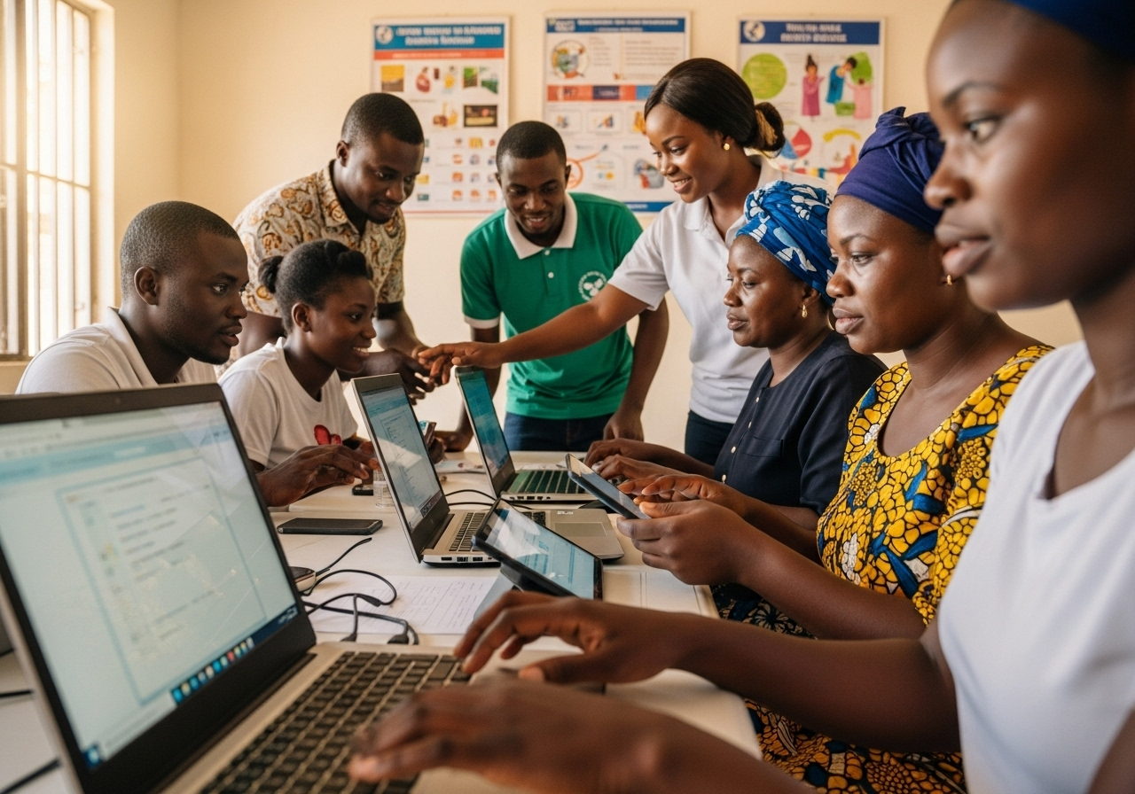 Community Bootcamp Graduates 150 Youth in Local Language Programming
